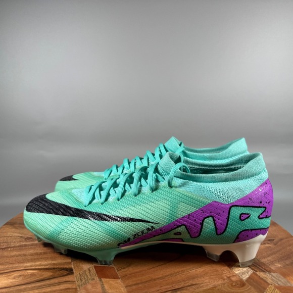 Nike Mercurial Vapor 15 Pro FG Soccer Cleats Aqua Purple DJ5603 300 Men‎ US 8 main image 6